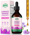 Lymphatic Drainage Drops | Organic Lymphatic Cleanse Immune Support Supplement | Lymphatic Support with Echinacea & Elderberry | Herbal Blend | Non-Gmo | 2 Fl Oz